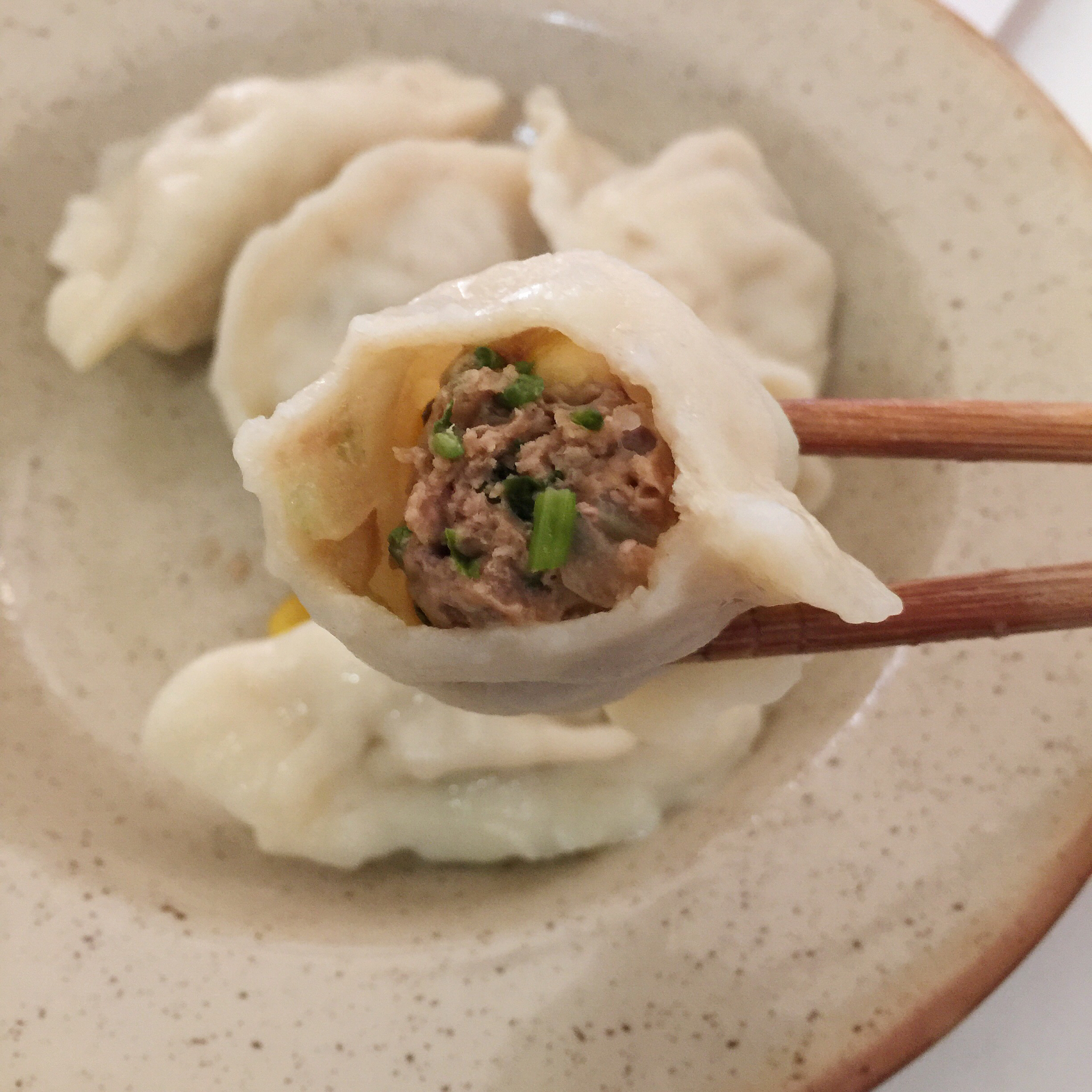 饺子 牛肉芫荽水饺 姑娘脸婶子心做的牛肉芫荽水饺11 做过