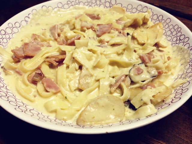 芝士培根意大利面