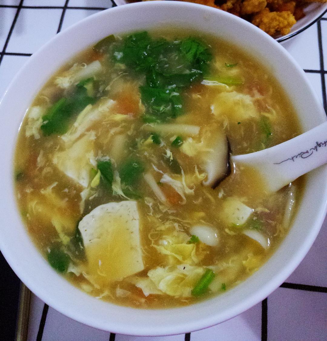 减肥食谱【水晶豆腐羹】手残党也会
