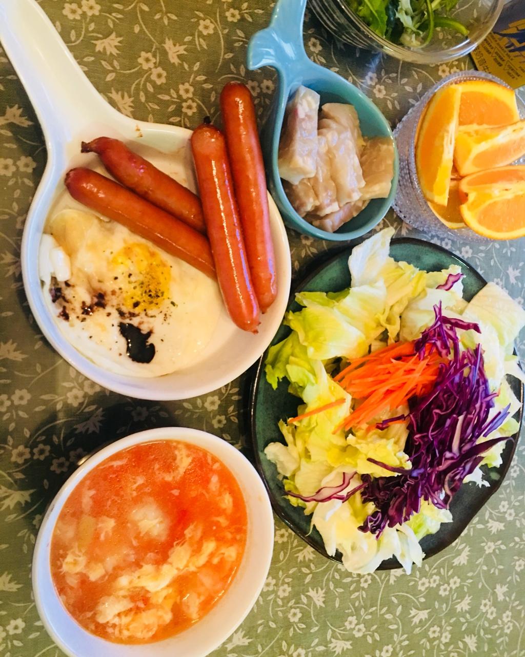 西红柿鸡蛋疙瘩汤