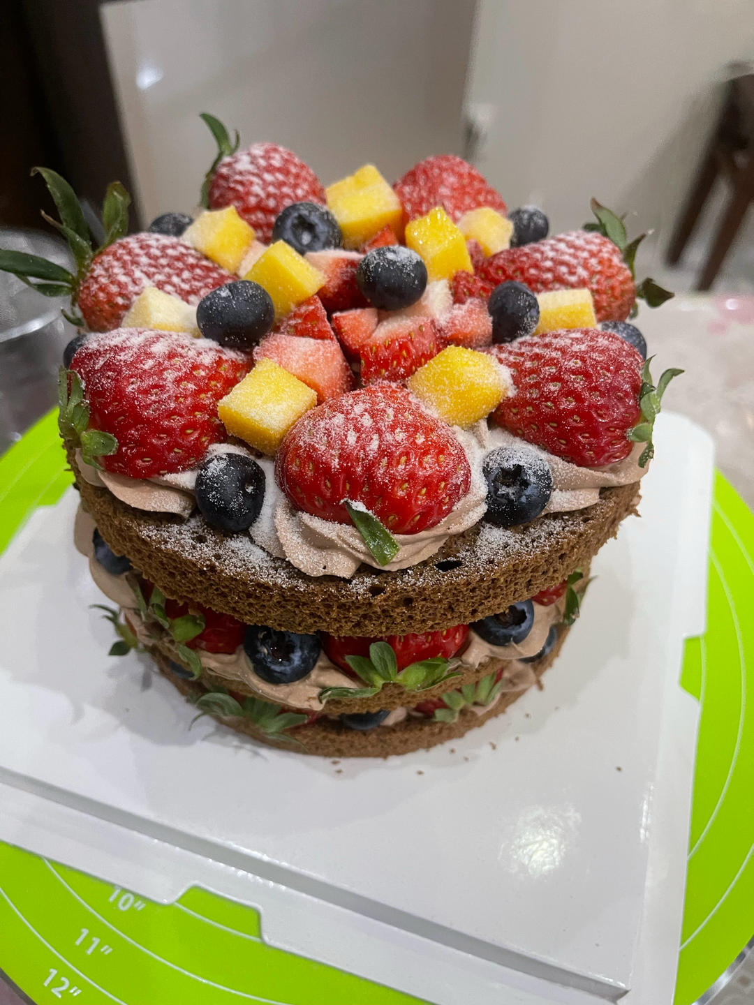 巧克力戚风蛋糕（不消泡版）第16步骤补充了换算方法