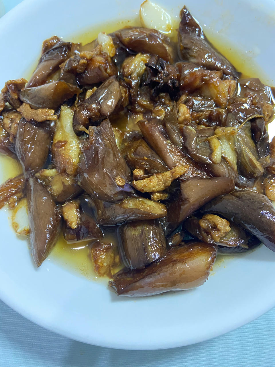 老丁的私房菜-油焖茄子