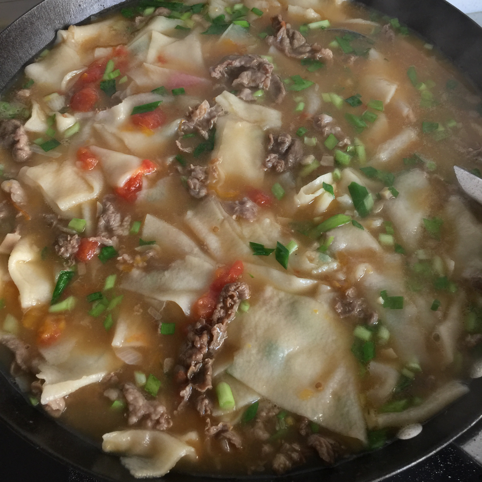 西红柿鸡蛋揪面片