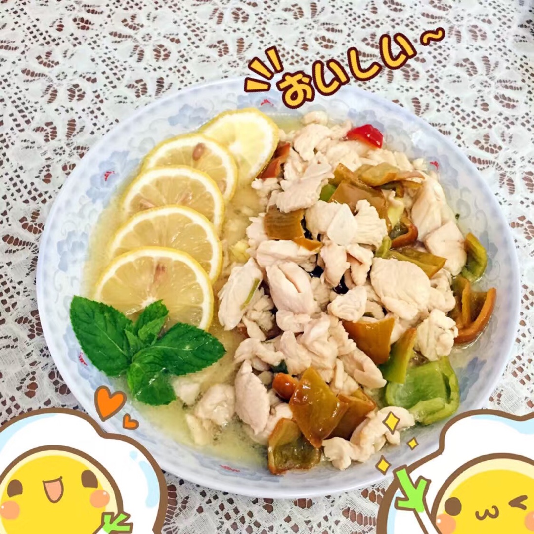 柠檬溜鸡片