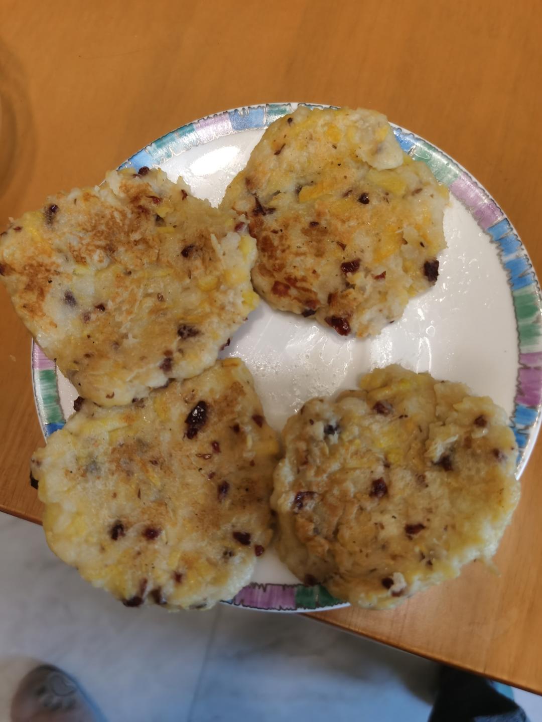 山药苹果饼【宝宝辅食】