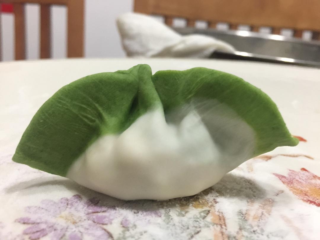 翡翠白菜饺