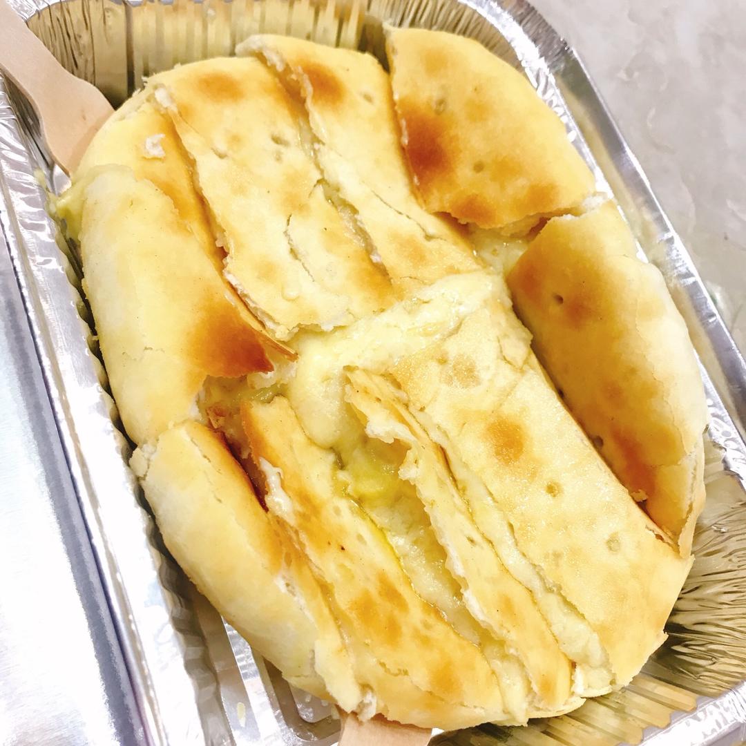 网红芝士榴莲饼/香蕉饼（超详细）
