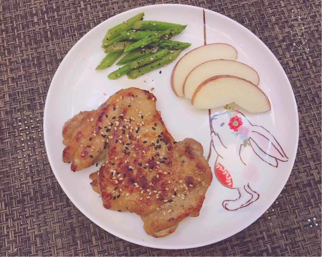 蚝油蜂蜜照烧鸡腿