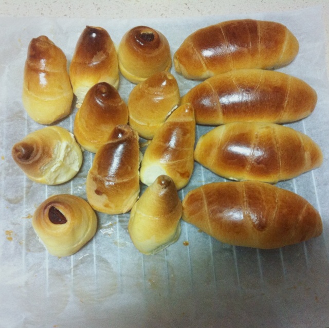 黄金羊角面包
