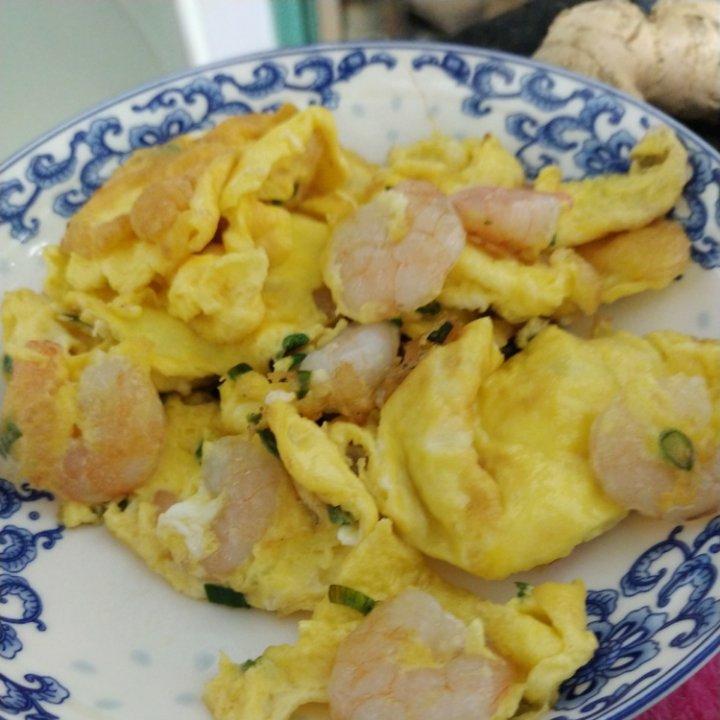 虾仁滑炒鸡蛋