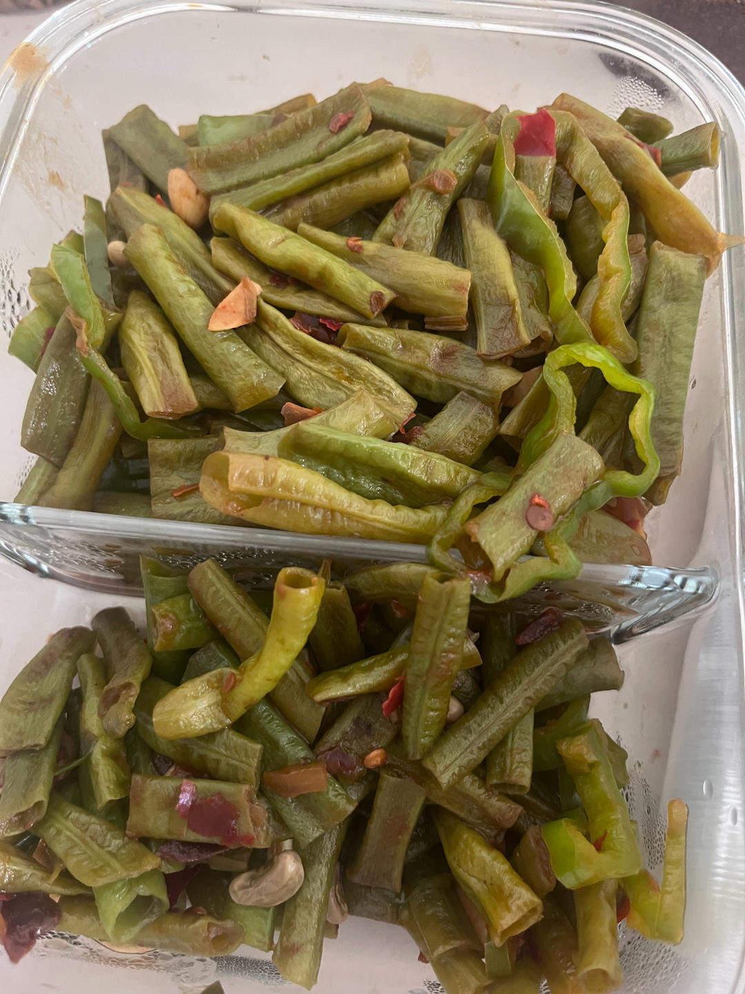 清炒豇豆角