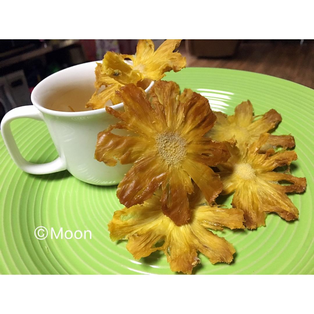 菠萝干果花