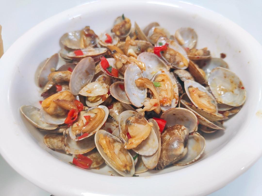 巨好吃❗爆炒花蛤，味道堪比大排档‼️