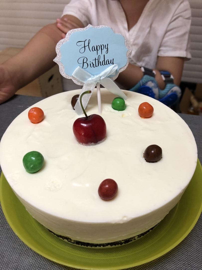 酸奶芒果慕斯蛋糕简易版（普通8寸活底）