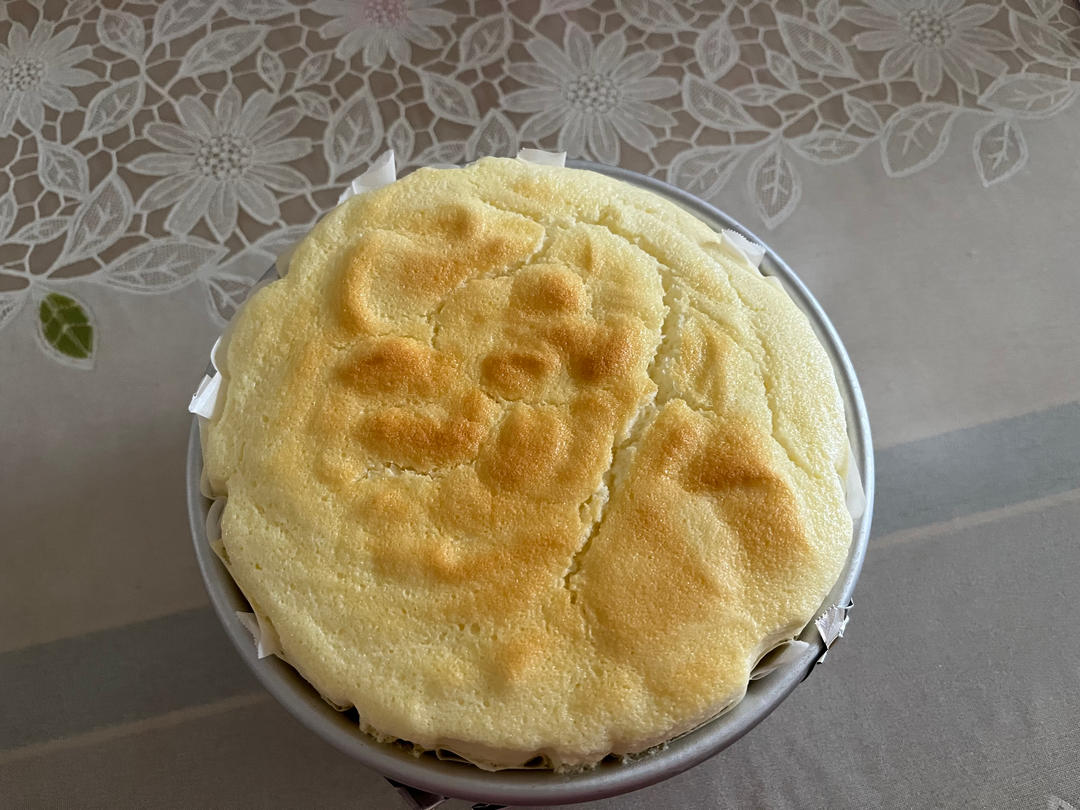 自制酸奶无油低卡伪芝士轻乳酪蛋糕