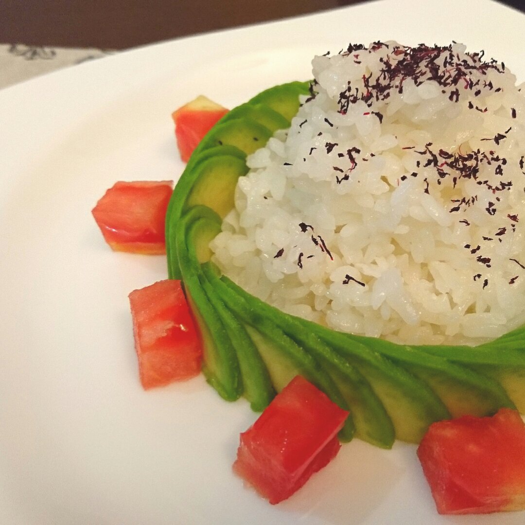 牛油果拌饭