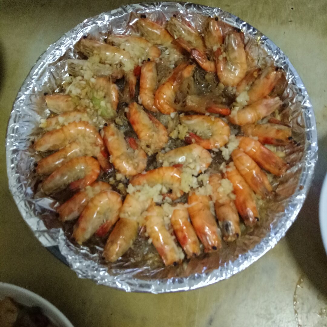 蒜蓉烤虾