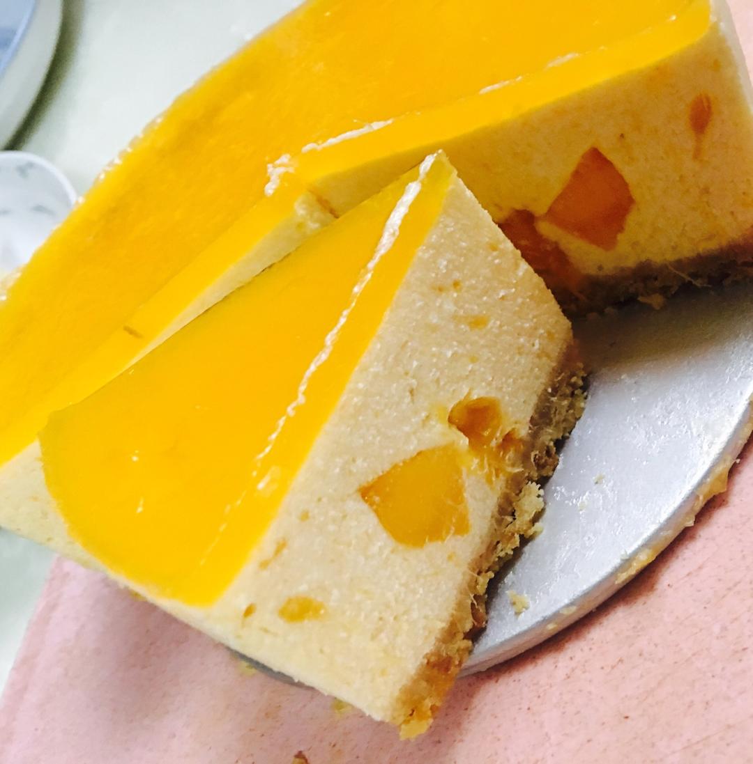 【视频】芒果慕斯（6寸） | 含镜面果胶配方