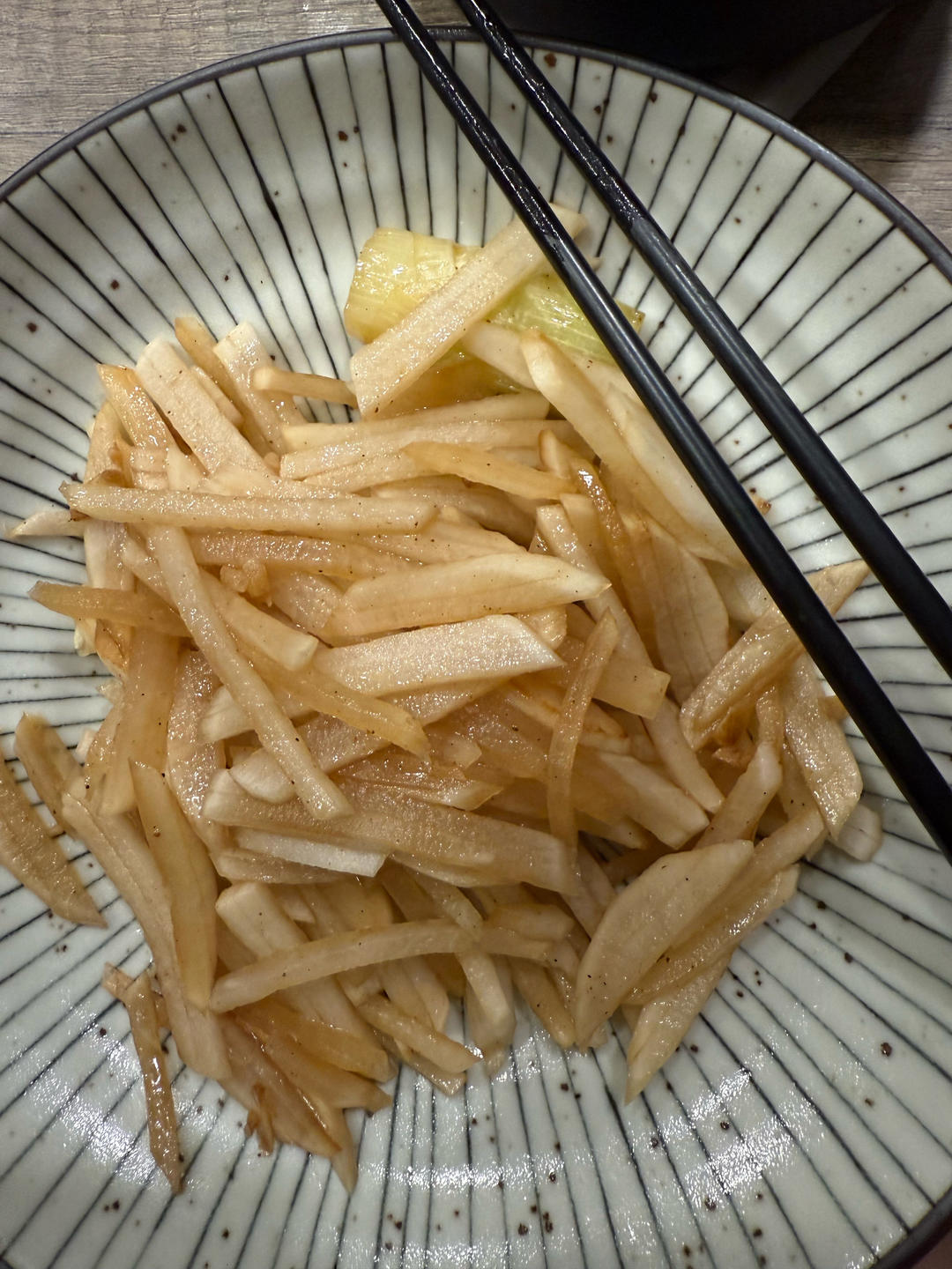 清炒白萝卜丝
