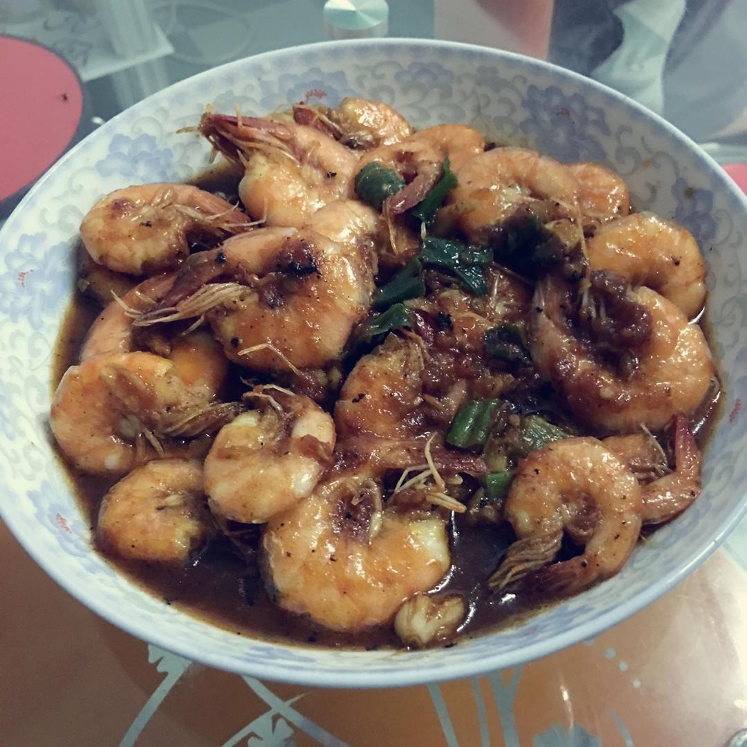油焖大虾