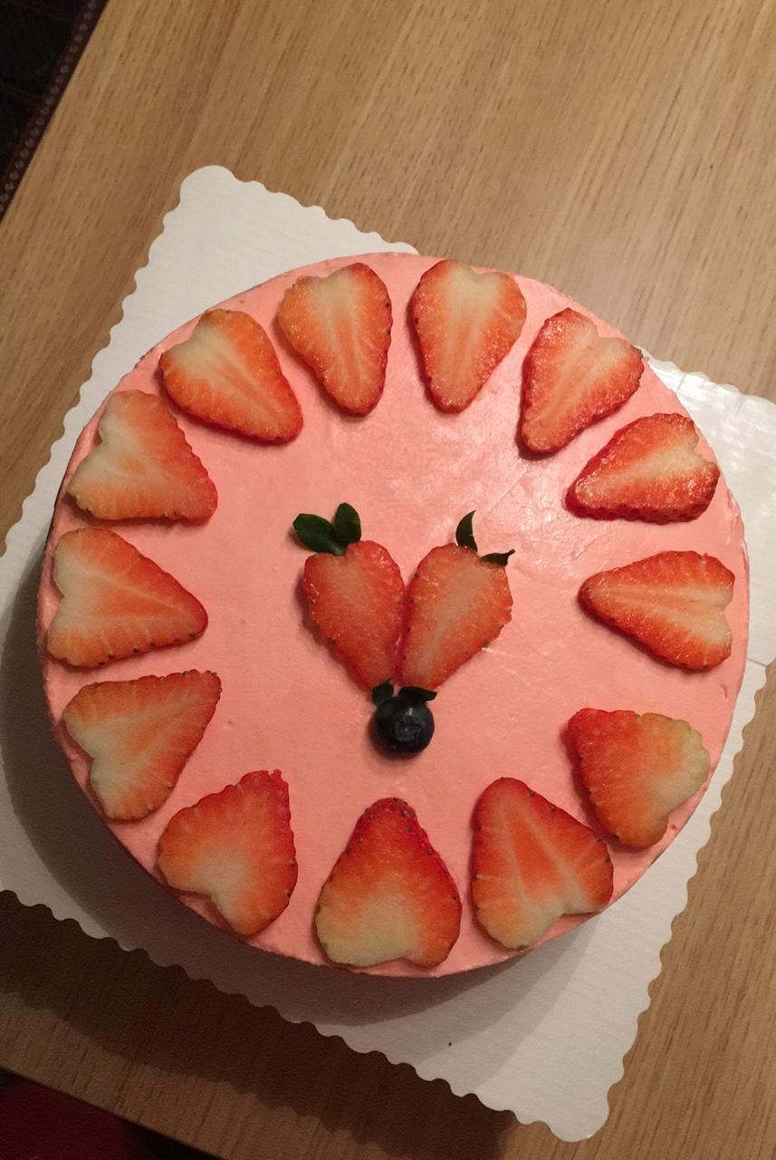 《Tinrry+》草莓奶油蛋糕（8寸配方）