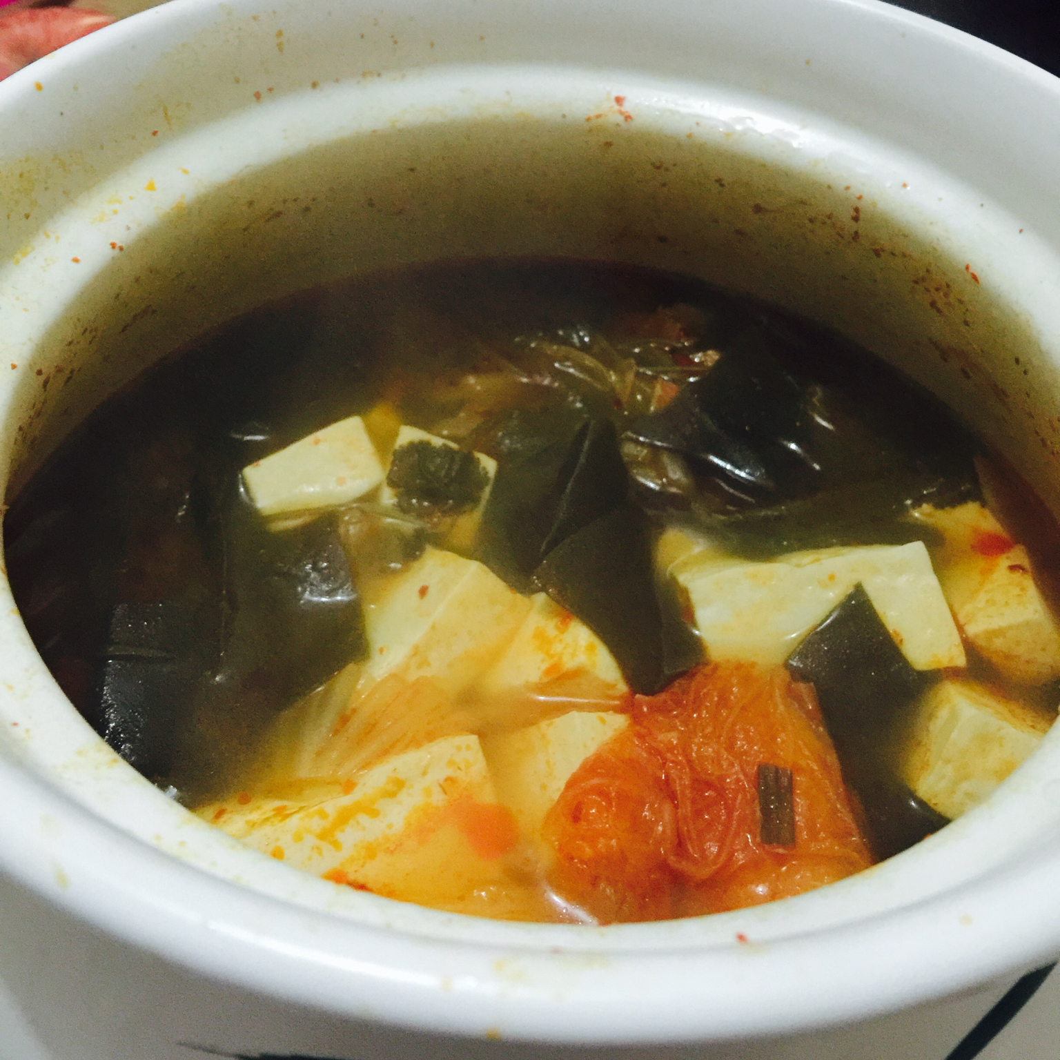 韩国泡菜豆腐汤