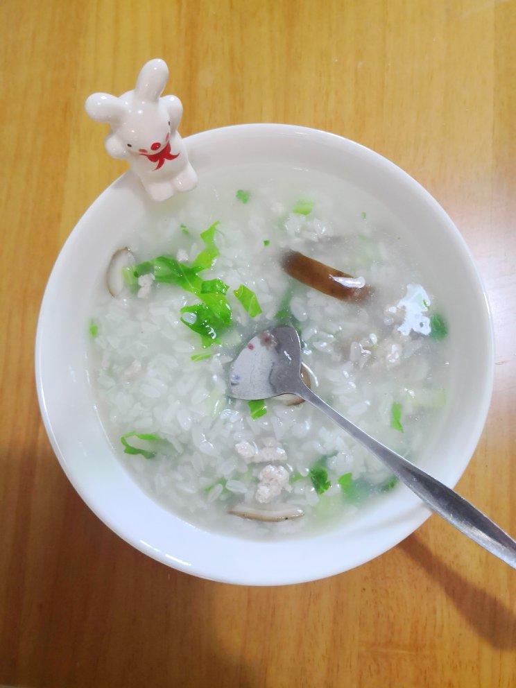 香菇瘦肉粥