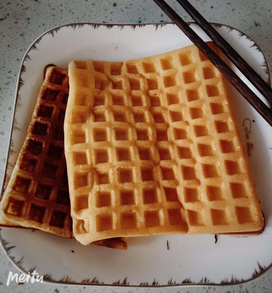 一口气吃六个！！超嗲！奶油松饼🧇