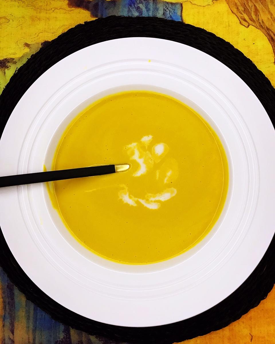 南瓜汤(超好吃又方便的南瓜汤)