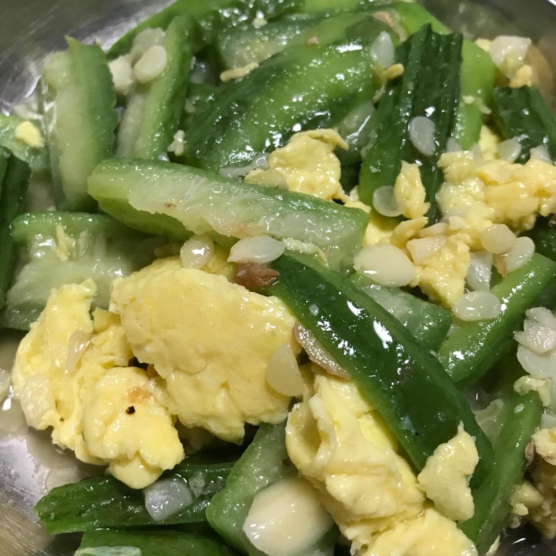丝瓜炒蛋