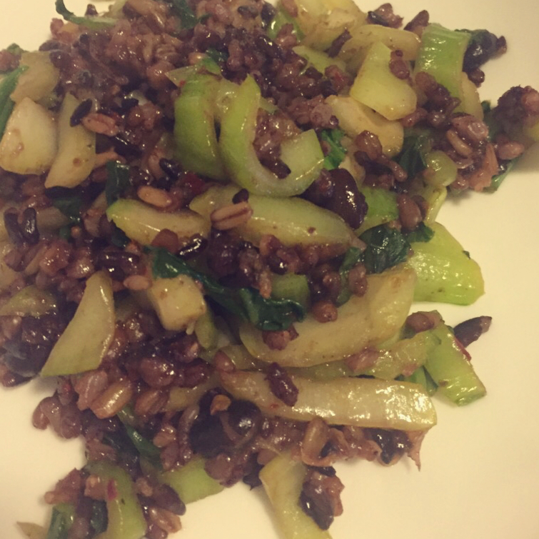 青菜炒饭