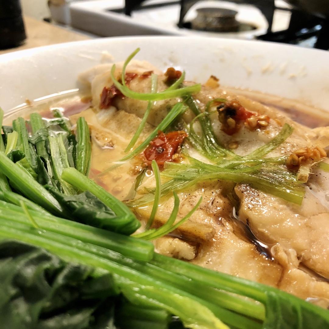 清蒸龙利鱼