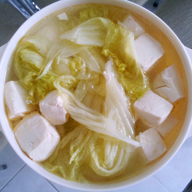 砂锅白菜豆腐