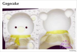3D毛巾熊蛋糕的做法 步骤4