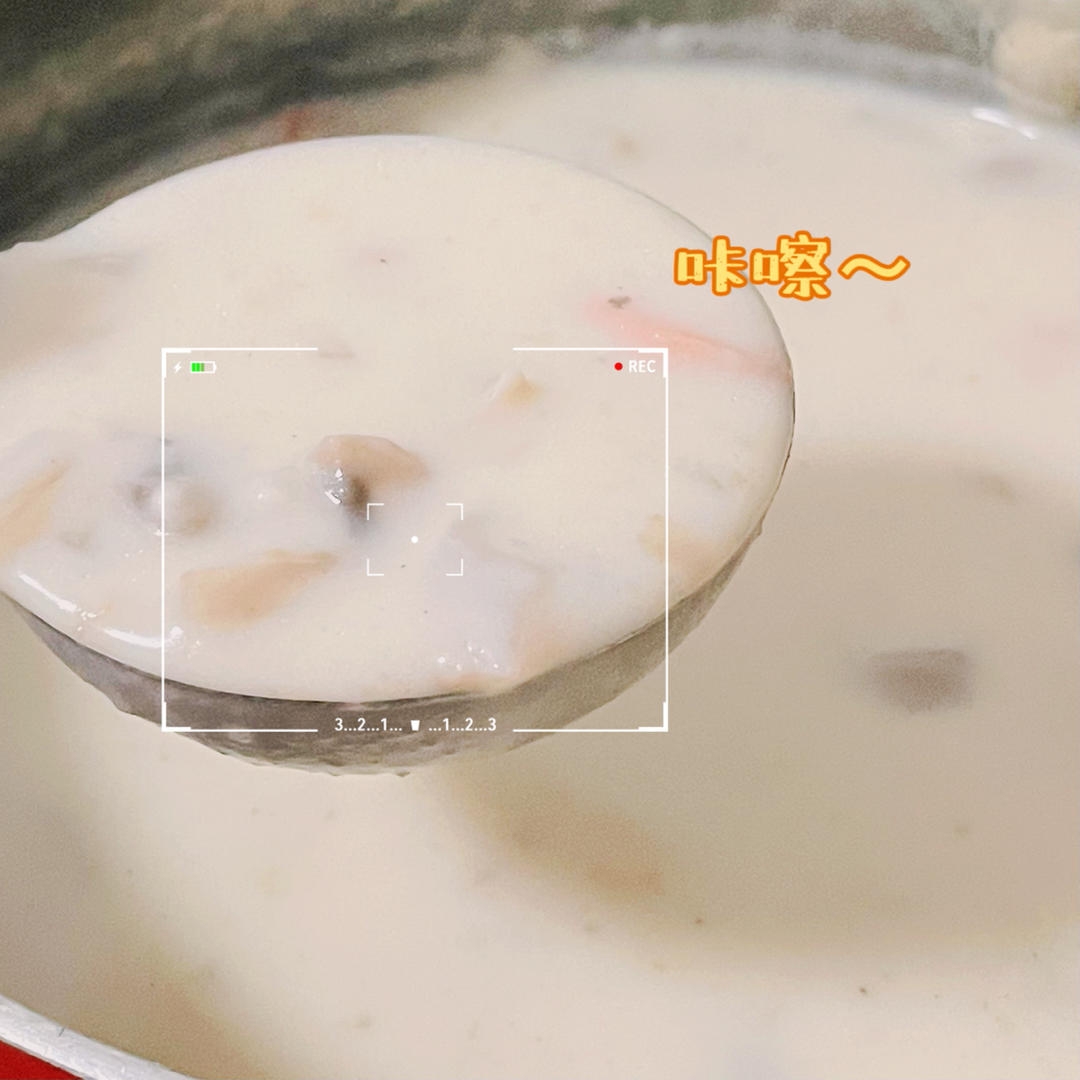 奶油蘑菇汤（完美比例版）