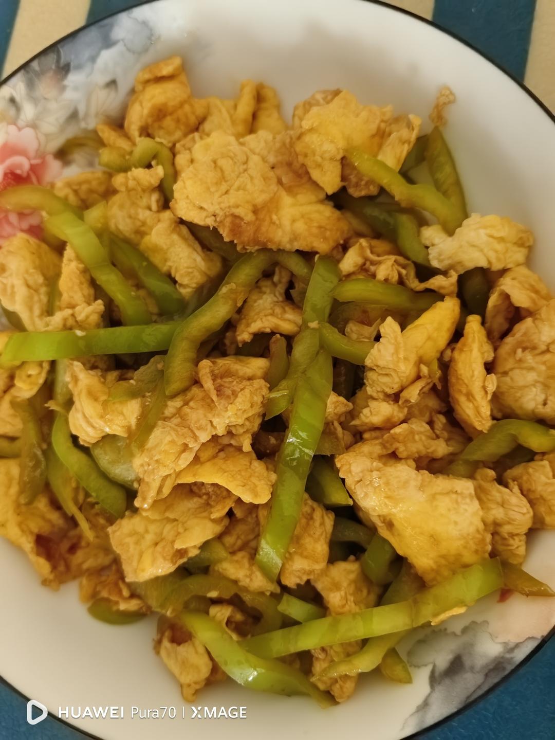 尖椒炒鸡蛋