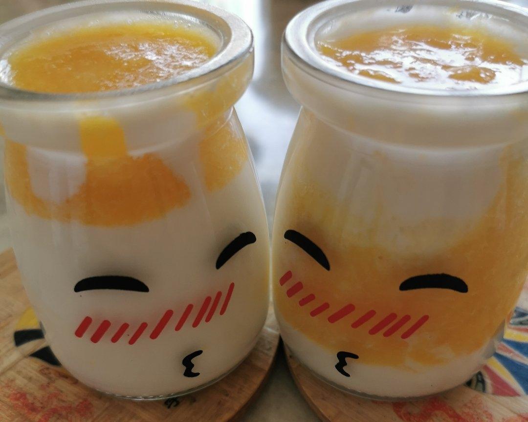 橙子酸奶的做法