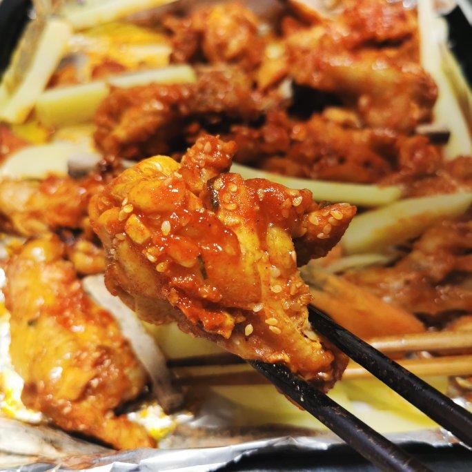 【Maange料理】—韩式辣味烤鸡腿