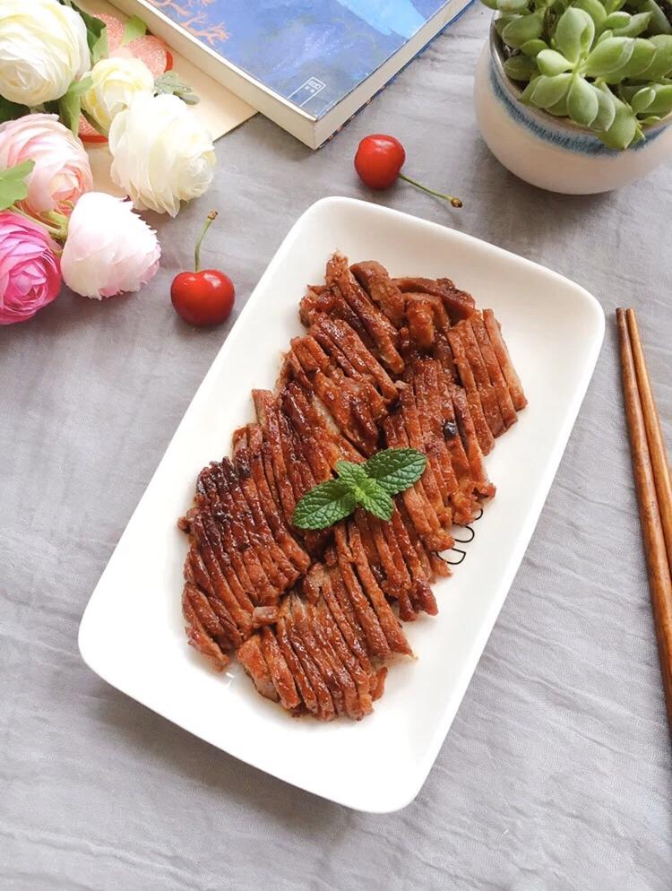 蜜汁叉烧肉（平底锅版）的做法