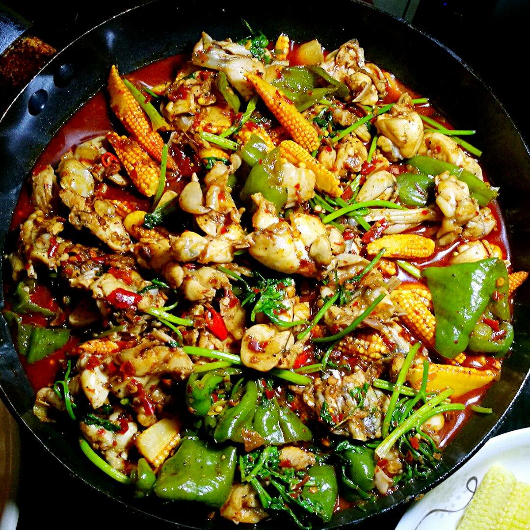 快手版香辣牛蛙