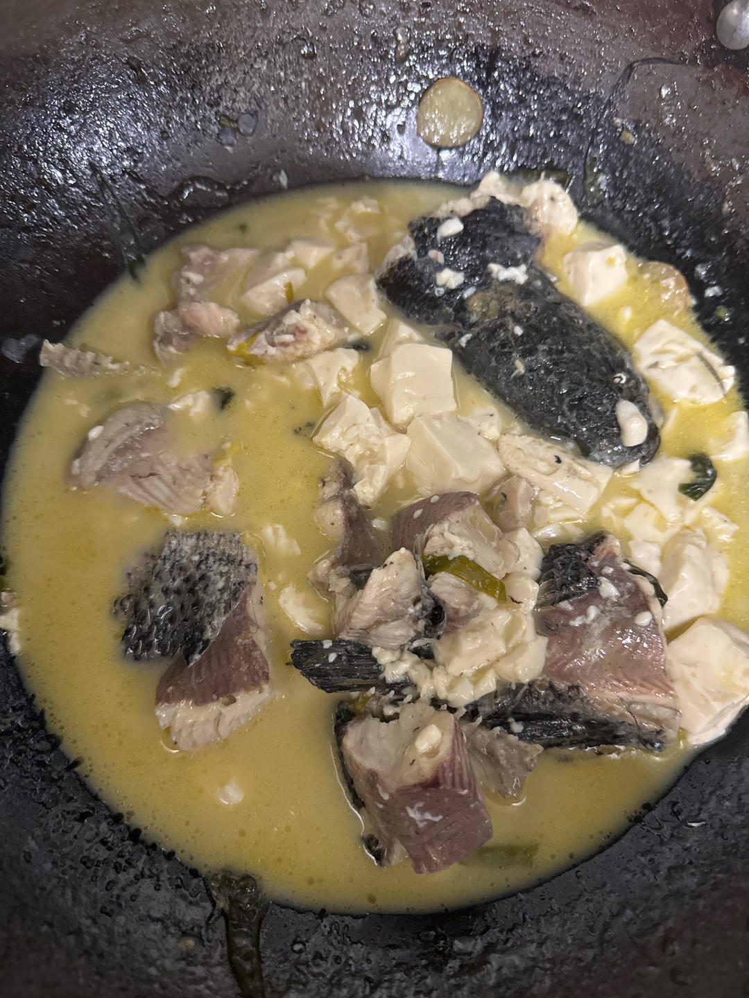 超鲜的奶白黑鱼汤