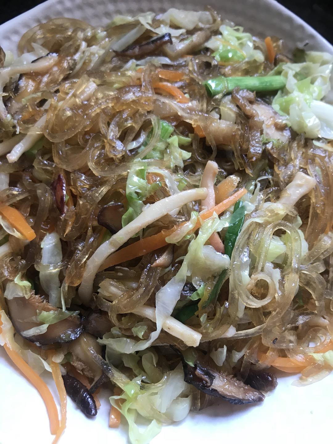 好吃的潮州菜—炒鸡肠粉（畲鹅粉）的做法