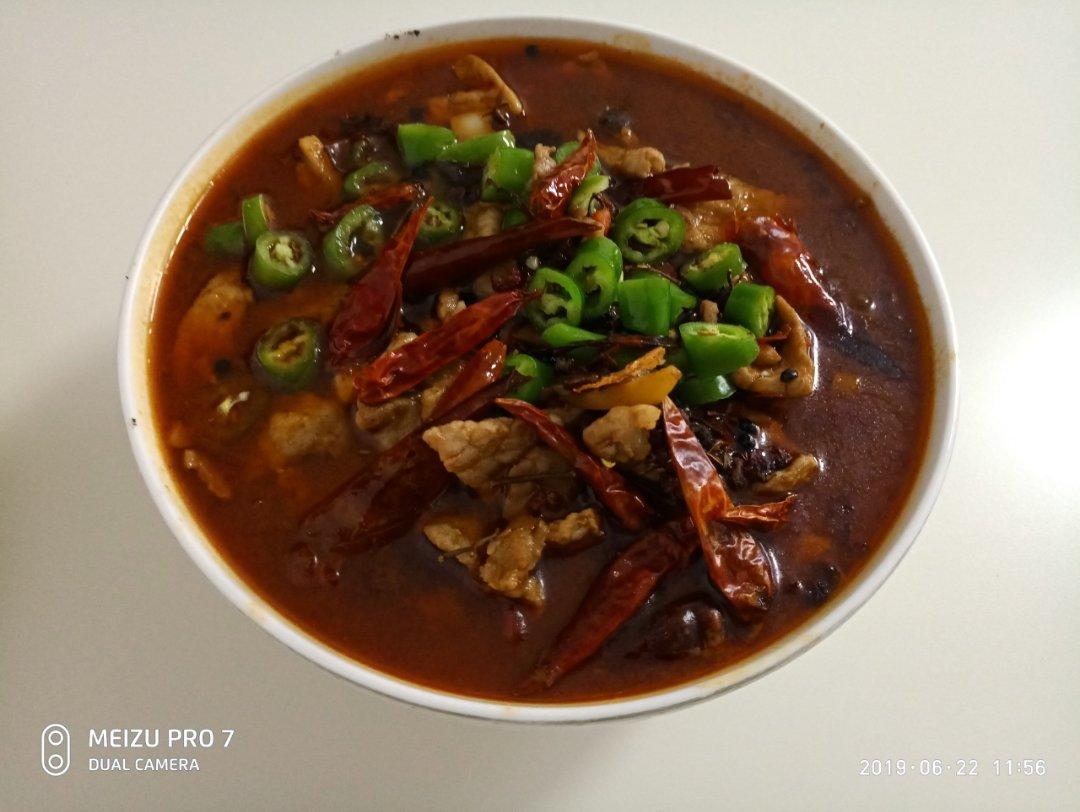 堂妈小厨——水煮肉片