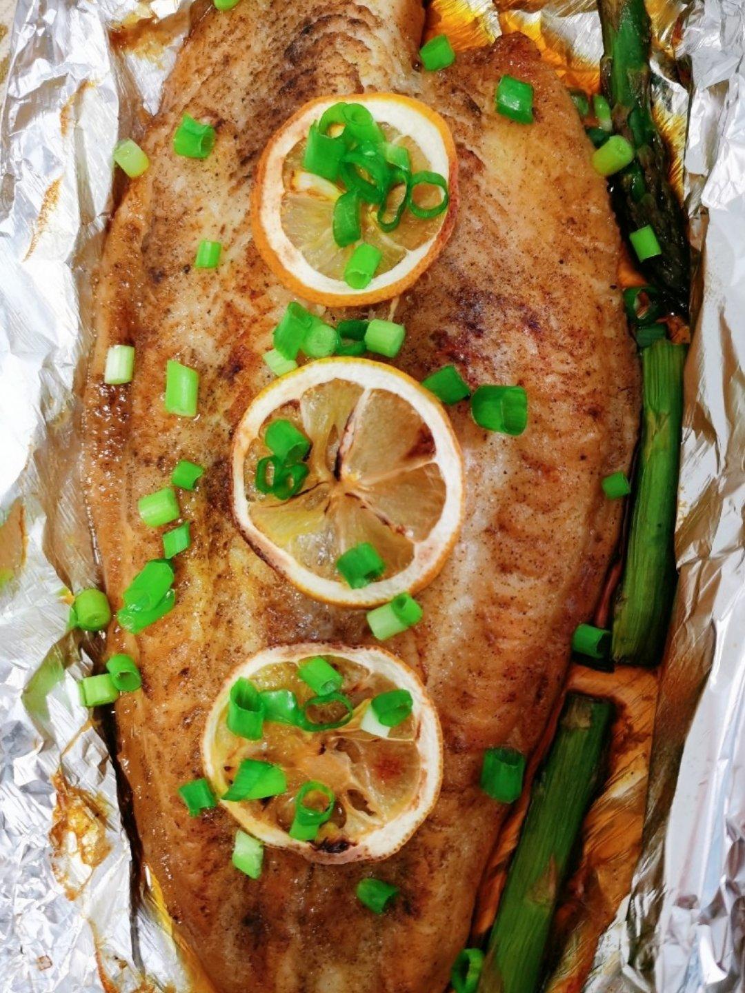 梅子2017做的清新柠檬香烤巴沙鱼
