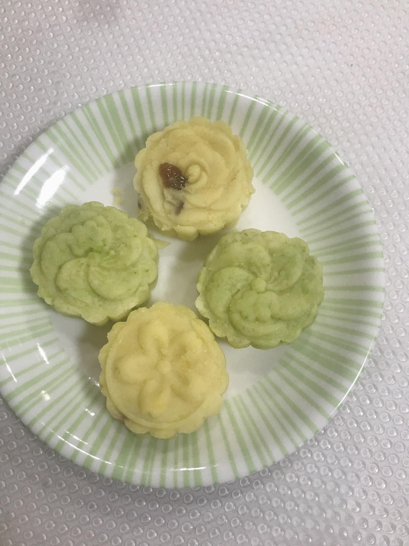 奶香绿豆糕（无豆腥味，超快手不麻烦）