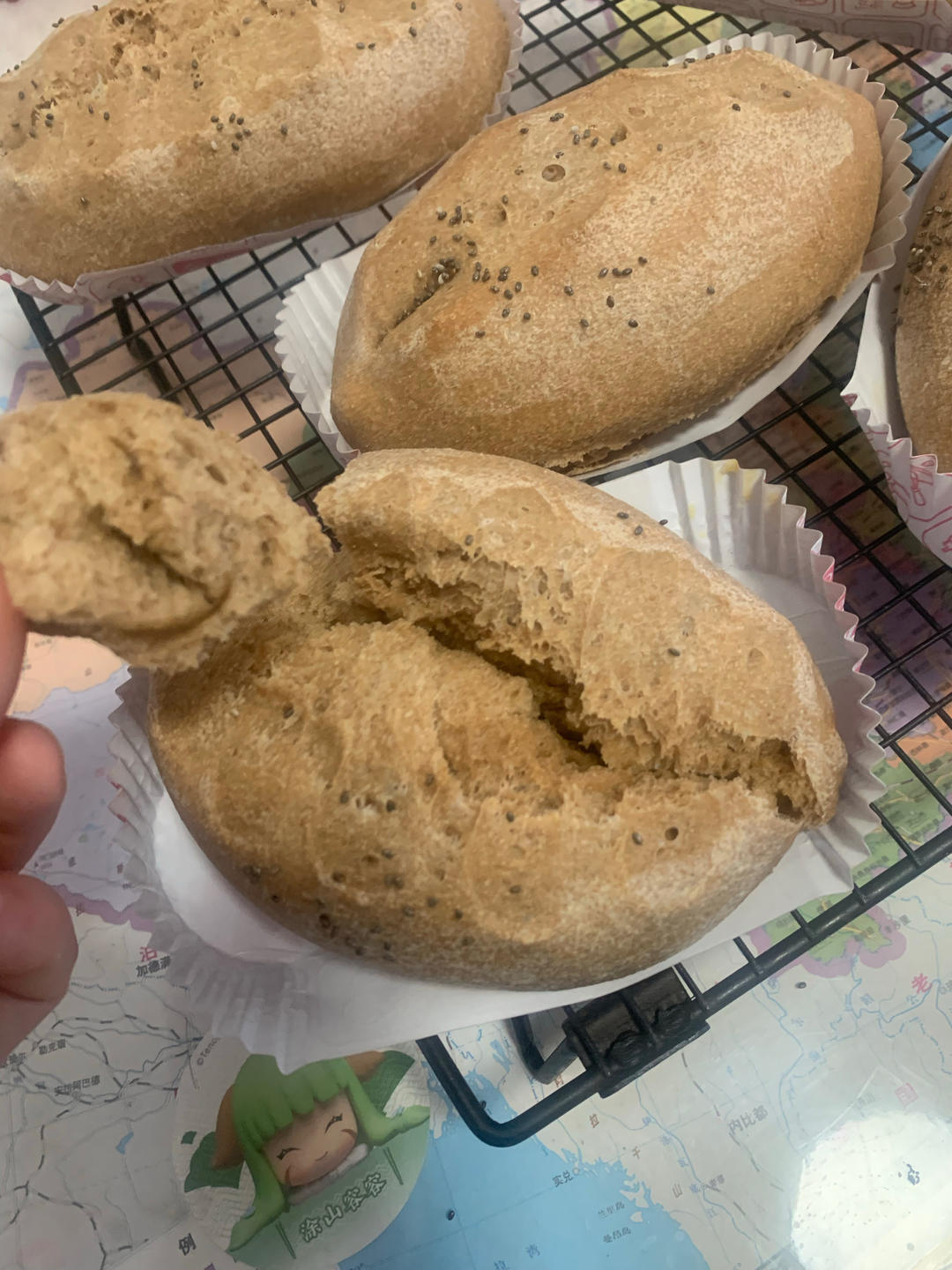 口感非常好的50%全麦主食餐包