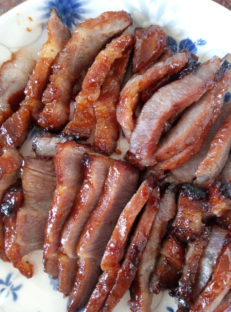 番薯苗做的蜜汁叉烧肉新手烤箱0失败