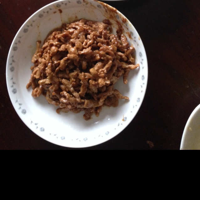 京酱肉丝