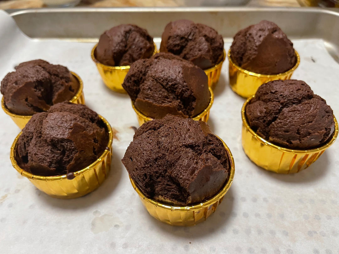 【巧克力蘑菇头麦芬】星巴克同款