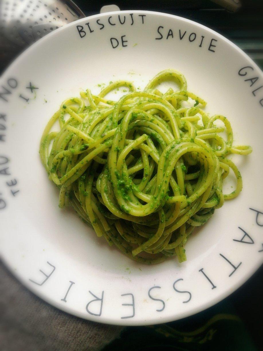 菠菜意面